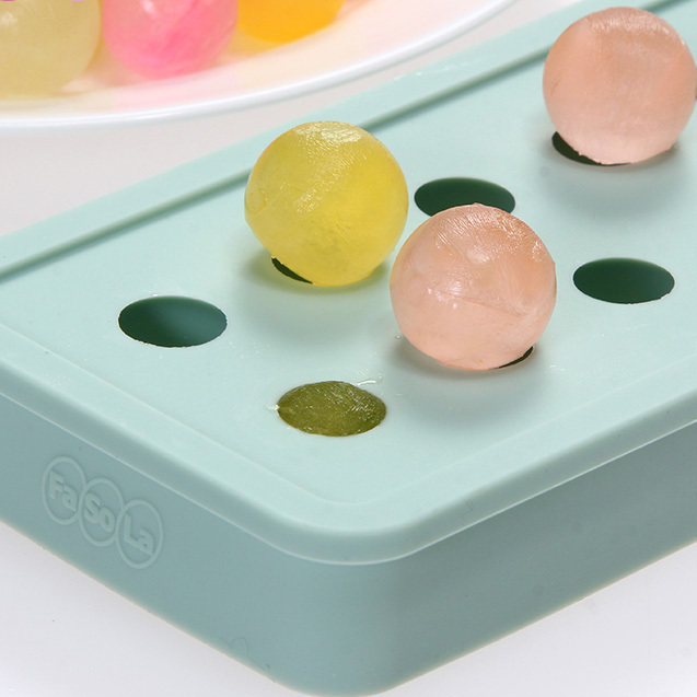 云木雜貨 夏日清新食品級硅膠冰格冰塊模具制冰盒冰塊制球形冰器