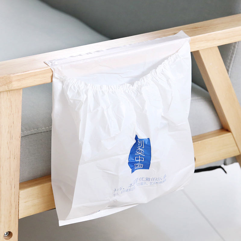 云木雜貨 簡易便攜方便實用車載垃圾袋環保袋粘貼袋塑料袋收納袋