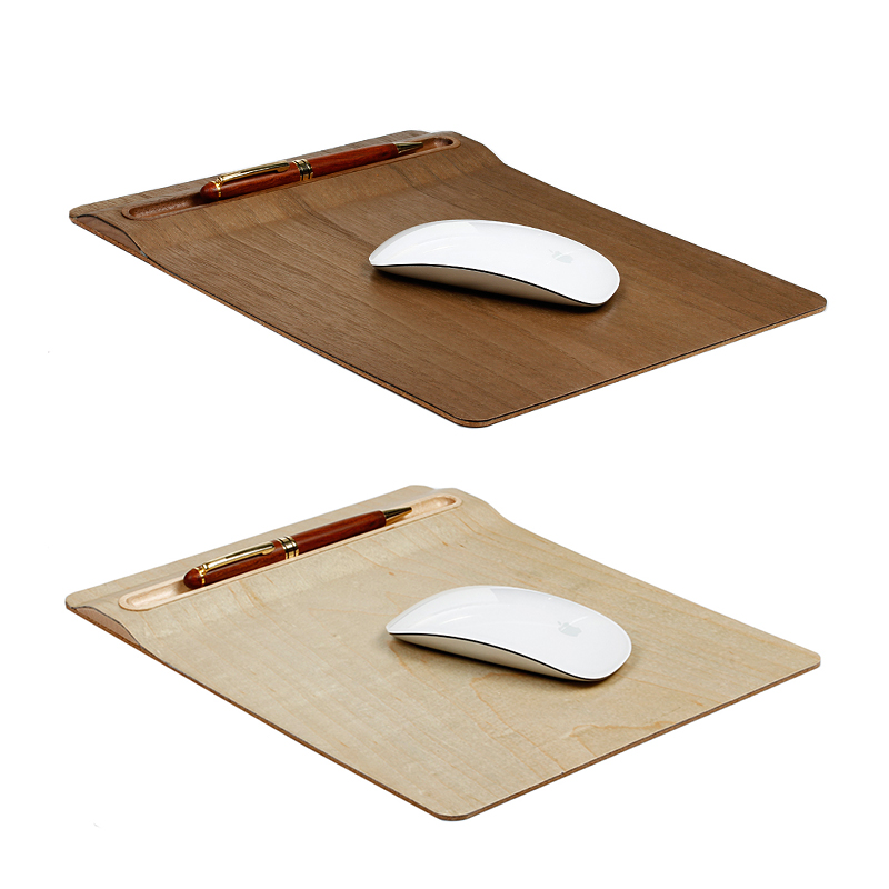 鼠標墊筆記本電腦臺式桌面通用木質厚實版辦公小號碗墊創意加厚底