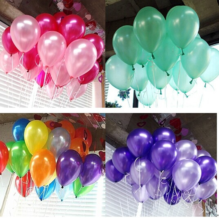 10寸韓國NEO進口珠光色氣球蒂芙尼等24色慶典高檔裝飾氣球開業學